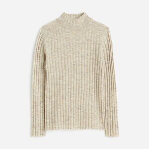 Madewell Alpaca-Blend Mockneck Sweater